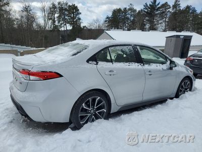 Trzecie zdjęcie samochodu z tyłu: 2020 TOYOTA COROLLA SE VIN:JTDS4RCE8LJ021895 - miniatura