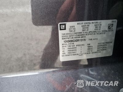 Zdjęcie 12 z 12 samochodu: 2016 CHEVROLET TAHOE K1500 LT VIN:1GNSKBKCXGR113179 - miniatura