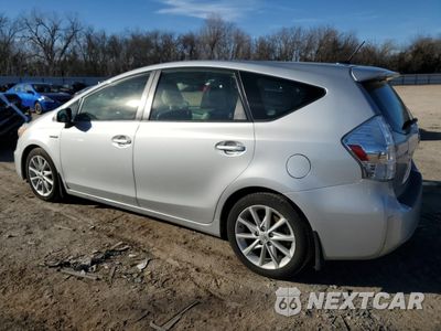 Drugie zdjęcie samochodu z przodu: 2013 TOYOTA PRIUS V VIN:JTDZN3EUXD3217727 - miniatura