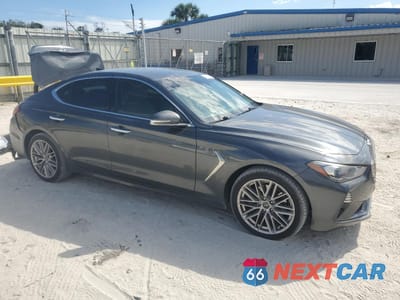 Czwarte zdjęcie samochodu z boku: 2020 GENESIS G70 VIN:KMTG64LA4LU056255 - miniatura