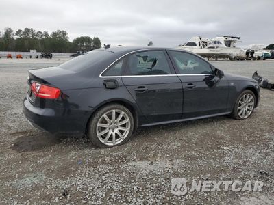 Trzecie zdjęcie samochodu z tyłu: 2012 AUDI A4 PREMIUM PLUS VIN:WAUFFAFL2CN002806 - miniatura
