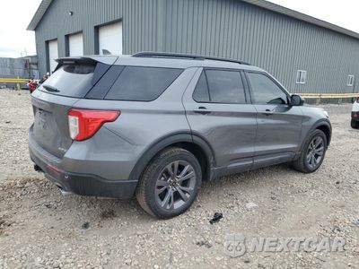 Trzecie zdjęcie samochodu z tyłu: 2023 FORD EXPLORER XLT VIN:1FMSK8DH8PGB64000 - miniatura