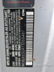 Zdjęcie 12 z 12 samochodu: 2001 MERCEDES-BENZ CLK 320 VIN:WDBLK65G91T068487 - miniatura