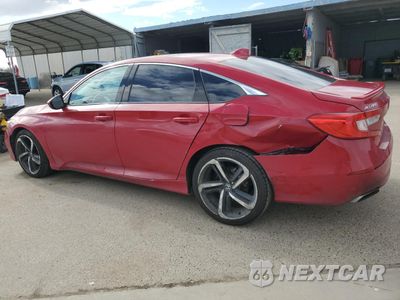 Drugie zdjęcie samochodu z przodu: 2018 HONDA ACCORD SPORT VIN:1HGCV1F39JA134301 - miniatura