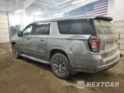 Drugie zdjęcie samochodu z przodu: 2023 CHEVROLET SUBURBAN K1500 LT VIN:1GNSKCKD1PR505496 - miniatura