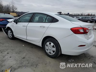 Drugie zdjęcie samochodu z przodu: 2018 CHEVROLET CRUZE LS VIN:1G1BC5SM8J7133930 - miniatura