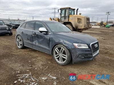 Czwarte zdjęcie samochodu z boku: 2014 AUDI SQ5 PREMIUM PLUS VIN:WA1CGAFP5EA107267 - miniatura