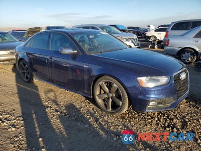 Czwarte zdjęcie samochodu z boku: 2014 AUDI S4 PREMIUM PLUS VIN:WAUBGAFL3EA123995 - miniatura