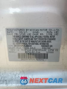 Zdjęcie 12 z 12 samochodu: 2017 NISSAN VERSA S VIN:3N1CN7AP6HL865141 - miniatura