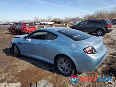 Drugie zdjęcie samochodu z przodu: 2007 HYUNDAI TIBURON GS VIN:KMHHM66D77U259524 - miniatura