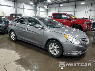 Czwarte zdjęcie samochodu z boku: 2013 HYUNDAI SONATA GLS VIN:5NPEB4AC9DH517113 - miniatura