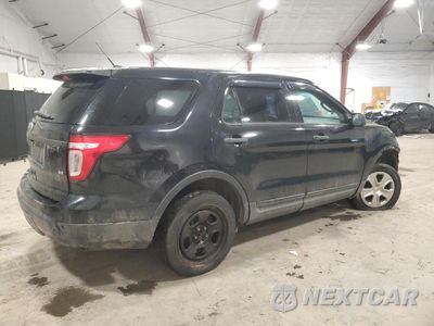 Trzecie zdjęcie samochodu z tyłu: 2015 FORD EXPLORER POLICE INTERCEPTOR VIN:1FM5K8AR2FGB61876 - miniatura