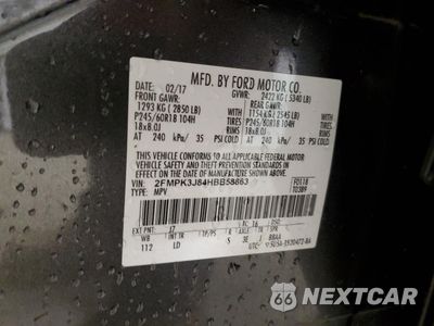 Zdjęcie 15 z 15 samochodu: 2017 FORD EDGE SEL VIN:2FMPK3J84HBB58863 - miniatura