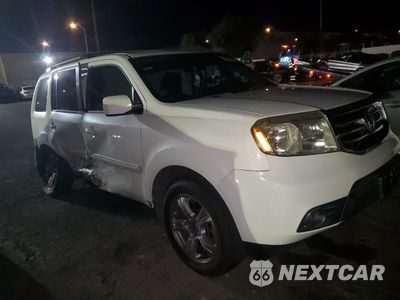 Czwarte zdjęcie samochodu z boku: 2013 HONDA PILOT EX VIN:5FNYF4H47DB082221 - miniatura