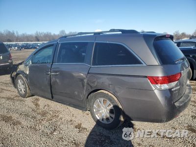 Drugie zdjęcie samochodu z przodu: 2016 HONDA ODYSSEY EXL VIN:5FNRL5H62GB089361 - miniatura