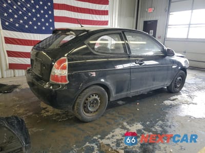 Trzecie zdjęcie samochodu z tyłu: 2007 HYUNDAI ACCENT GS VIN:KMHCM36CX7U047717 - miniatura