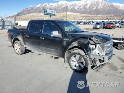 Czwarte zdjęcie samochodu z boku: 2016 FORD F150 SUPERCREW VIN:1FTEW1EG7GFD22397 - miniatura
