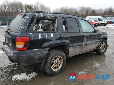 Trzecie zdjęcie samochodu z tyłu: 2004 JEEP GRAND CHEROKEE LAREDO VIN:1J4GW48S94C379217 - miniatura