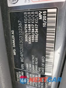 Zdjęcie 13 z 13 samochodu: 2016 MERCEDES-BENZ METRIS VIN:WD4PG2EE3G3102367 - miniatura