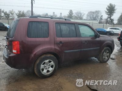 Trzecie zdjęcie samochodu z tyłu: 2011 HONDA PILOT LX VIN:5FNYF4H25BB053778 - miniatura
