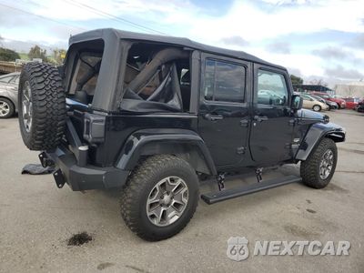 Trzecie zdjęcie samochodu z tyłu: 2013 JEEP WRANGLER UNLIMITED SAHARA VIN:1C4BJWEG1DL555753 - miniatura