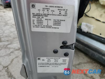 Zdjęcie 14 z 14 samochodu: 2000 BUICK LESABRE LIMITED VIN:1G4HR54K0YU173521 - miniatura