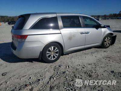 Trzecie zdjęcie samochodu z tyłu: 2014 HONDA ODYSSEY EX VIN:5FNRL5H45EB090340 - miniatura