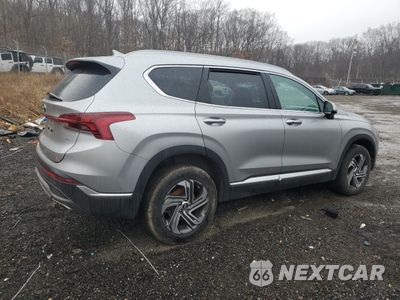 Trzecie zdjęcie samochodu z tyłu: 2022 HYUNDAI SANTA FE SEL VIN:5NMS2DAJ2NH428936 - miniatura