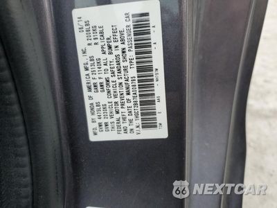 Zdjęcie 12 z 12 samochodu: 2014 HONDA ACCORD EXL VIN:1HGCT2B87EA008795 - miniatura