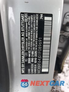 Zdjęcie 12 z 12 samochodu: 2001 MERCEDES-BENZ C 320 VIN:WDBRF64J01F089691 - miniatura