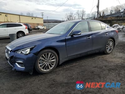2024 INFINITI Q50 LUXE JN1EV7BR7RM631722 - główne zdjęcie licytacji z USA - miniatura
