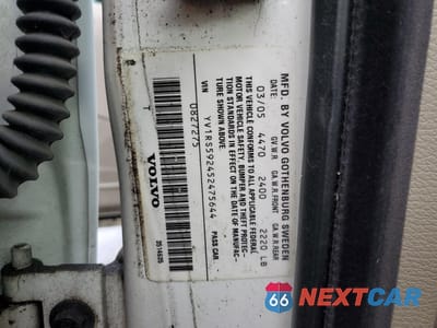 Zdjęcie 13 z 13 samochodu: 2005 VOLVO S60 2.5T VIN:YV1RS592452475644 - miniatura