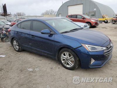 Czwarte zdjęcie samochodu z boku: 2020 HYUNDAI ELANTRA SEL VIN:5NPD84LF9LH607572 - miniatura