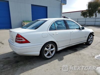 Trzecie zdjęcie samochodu z tyłu: 2006 MERCEDES-BENZ C 230 VIN:WDBRF52H56A910217 - miniatura