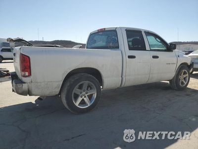 Trzecie zdjęcie samochodu z tyłu: 2005 DODGE RAM 1500 ST VIN:1D7HA18N05J643221 - miniatura