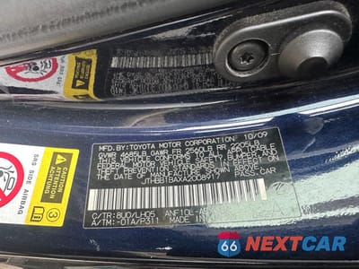 Zdjęcie 10 z 10 samochodu: 2010 LEXUS HS 250H VIN:JTHBB1BAXA2008917 - miniatura