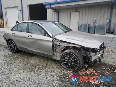 Czwarte zdjęcie samochodu z boku: 2020 MERCEDES-BENZ C 300 VIN:W1KWF8DB2LR588654 - miniatura