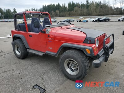 Czwarte zdjęcie samochodu z boku: 1997 JEEP WRANGLER / TJ SPORT VIN:1J4FY19S1VP446857 - miniatura