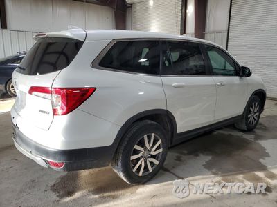 Trzecie zdjęcie samochodu z tyłu: 2019 HONDA PILOT EX VIN:5FNYF6H33KB048924 - miniatura
