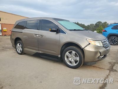 Czwarte zdjęcie samochodu z boku: 2013 HONDA ODYSSEY TOURING VIN:5FNRL5H96DB066008 - miniatura