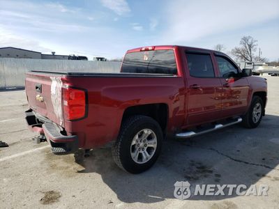 Trzecie zdjęcie samochodu z tyłu: 2018 CHEVROLET SILVERADO K1500 LT VIN:3GCUKREC7JG157847 - miniatura