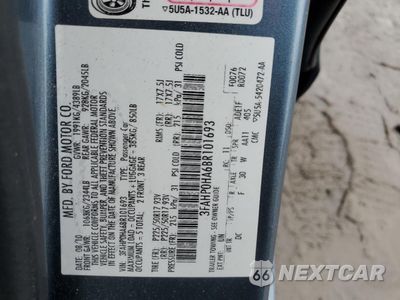 Zdjęcie 13 z 13 samochodu: 2011 FORD FUSION SE VIN:3FAHP0HA6BR101693 - miniatura