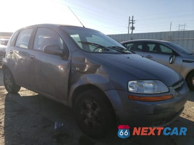 Czwarte zdjęcie samochodu z boku: 2006 CHEVROLET AVEO BASE VIN:KL1TD66616B614558 - miniatura