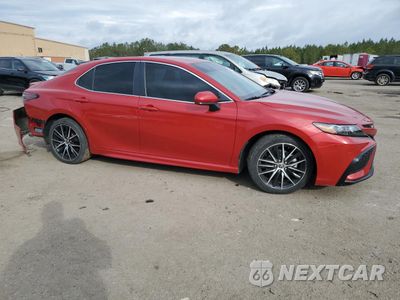 Czwarte zdjęcie samochodu z boku: 2021 TOYOTA CAMRY SE VIN:4T1G11AKXMU440724 - miniatura