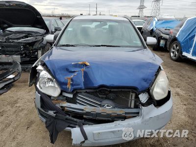 Piąte zdjęcie samochodu w środku: 2010 HYUNDAI ACCENT GLS VIN:KMHCN4AC5AU448481 - miniatura