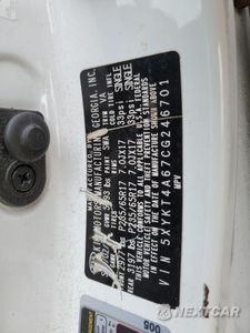 Zdjęcie 15 z 15 samochodu: 2012 KIA SORENTO BASE VIN:5XYKT4A67CG246701 - miniatura