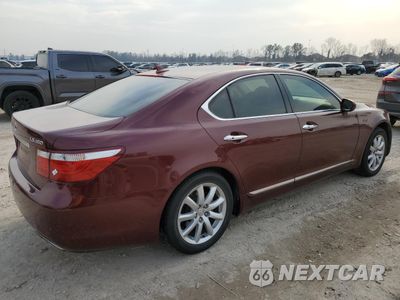 Trzecie zdjęcie samochodu z tyłu: 2007 LEXUS LS 460 VIN:JTHBL46F875027204 - miniatura