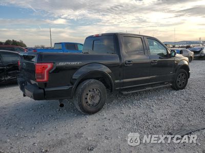 Trzecie zdjęcie samochodu z tyłu: 2016 FORD F150 SUPERCREW VIN:1FTEW1CP0GKD93659 - miniatura