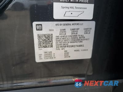 Zdjęcie 13 z 14 samochodu: 2024 CADILLAC XT5 PLATINUM PREMIUM LUXURY VIN:1GYKNFRS5RZ744861 - miniatura