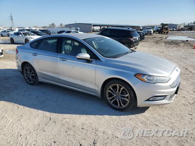 Czwarte zdjęcie samochodu z boku: 2017 FORD FUSION SE VIN:3FA6P0HD7HR379013 - miniatura